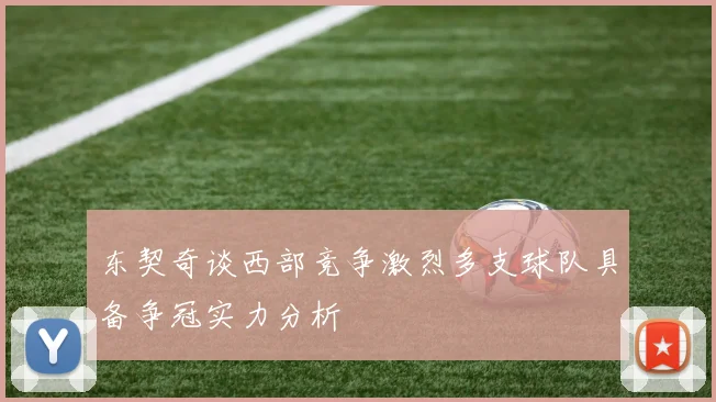 东契奇谈西部竞争激烈多支球队具备争冠实力分析